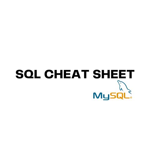 SQL CHEAT SHEET (1)